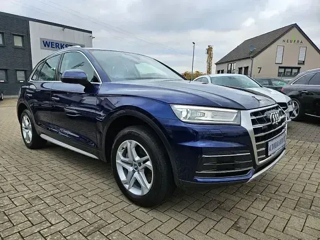 Gebraucht Audi Q5 Design 252 PS (185 kW) 2018 Navarrablau SUV