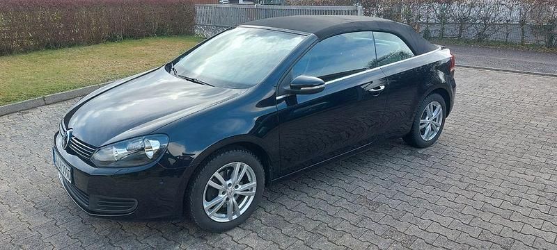 Gebraucht VW Golf Cabriolet 122 PS (89 kW) 2012 Schwarz Cabrio
