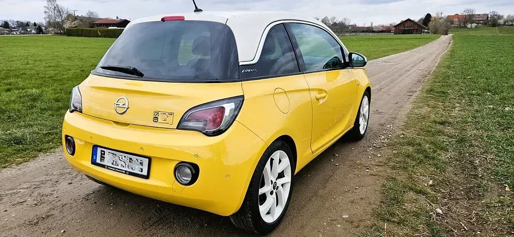 Usata Opel Adam Slam 87 CV (63 kW) 2014 Giallo Utilitaria