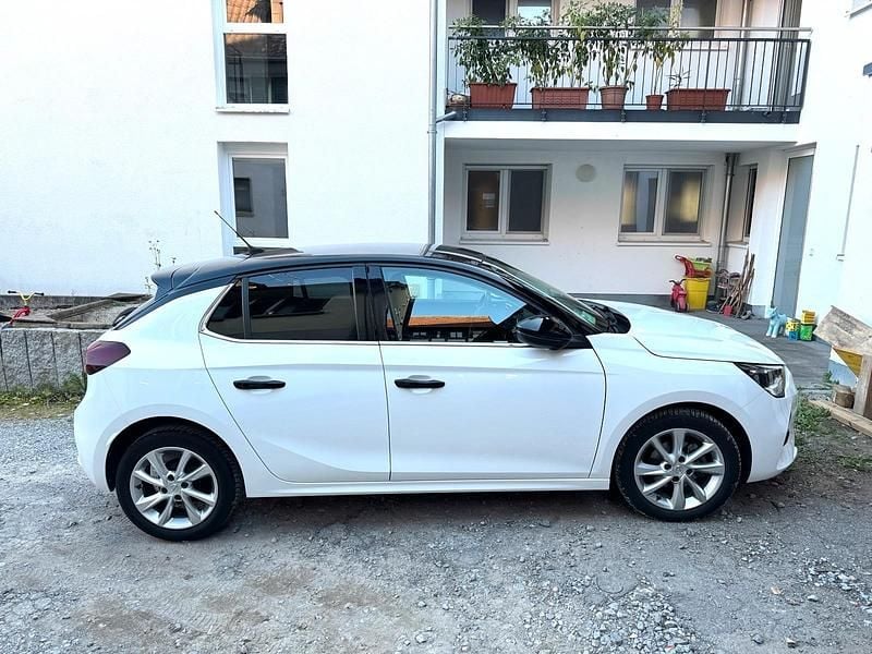 Weiß Gebraucht 2021 Opel Corsa Elegance Kleinwagen | 11.450 € (Guter Preis) - Bild 1/4