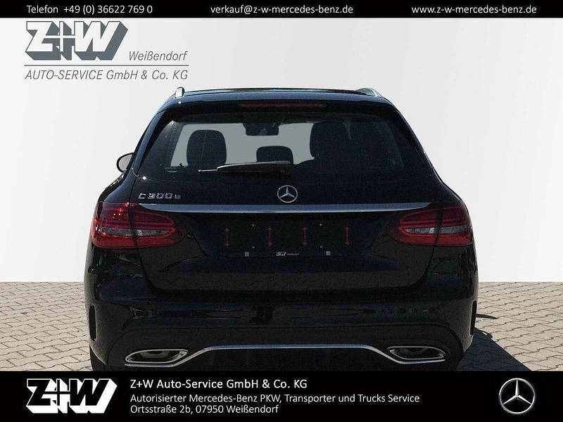 Gebraucht Mercedes C300e AMG 320 PS (235 kW) 2021 Schwarz Kombi