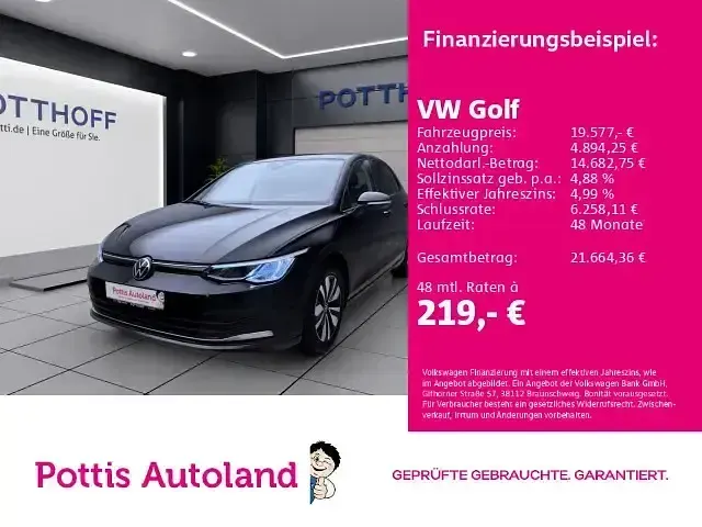 Gebraucht VW Golf VIII Move 116 PS (85 kW) 2024 Limousine