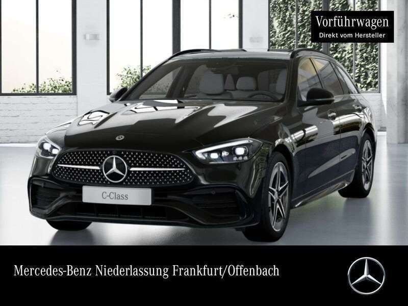 Obsidianschwarz Gebraucht 2025 Mercedes C300e AMG Kombi | 53.350 € (Fairer Preis) - Bild 1/4