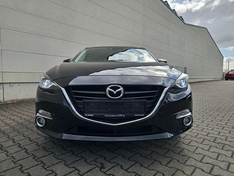 Gebraucht Mazda 3 Nakama 120 PS (88 kW) 2016 Onyxschwarz metallic Limousine