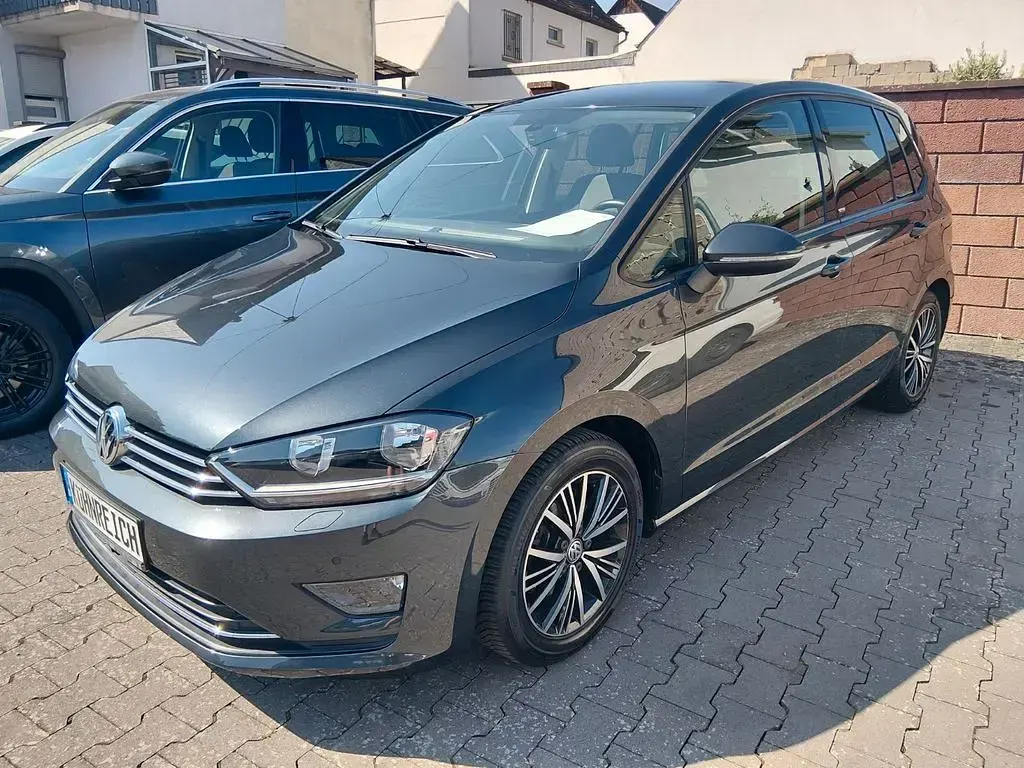 Gebraucht VW Golf Sportsvan Allstar 125 PS (91 kW) 2016 Grau Van / Kleinbus