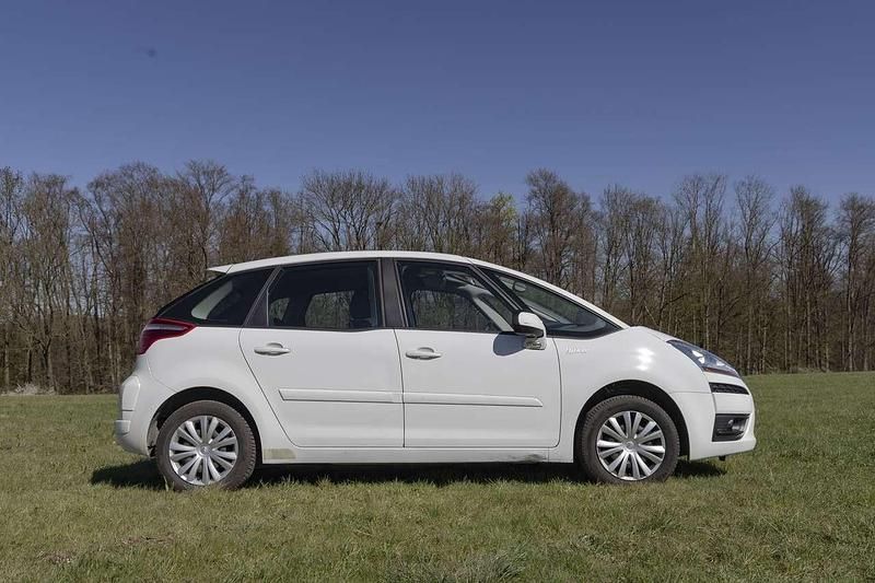 Gebraucht Citroën C4 Picasso Tendance 109 PS (80 kW) 2010 Weiß Van / Kleinbus