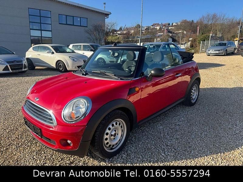 Gebraucht Mini One Cabriolet 98 PS (72 kW) 2010 Rot Cabrio