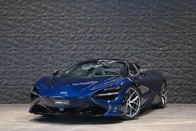 Blau Gebraucht 2019 McLaren 720S Cabrio | 269.900 € (Teuer) - Bild 1/4