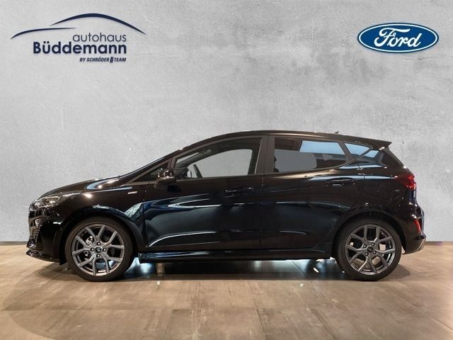 Gebraucht Ford Fiesta ST-Line X 101 PS (74 kW) 2023 Obsidianschwarz metallic Kleinwagen