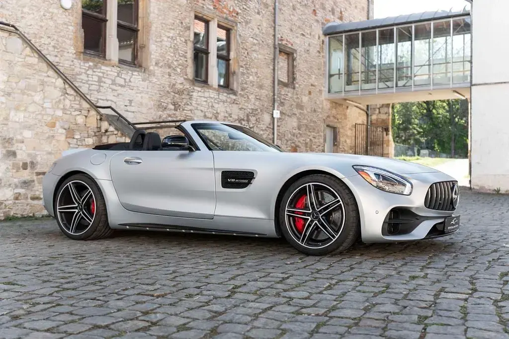 Gebraucht Mercedes AMG GT C AMG 557 PS (409 kW) 2018 Silber Cabrio