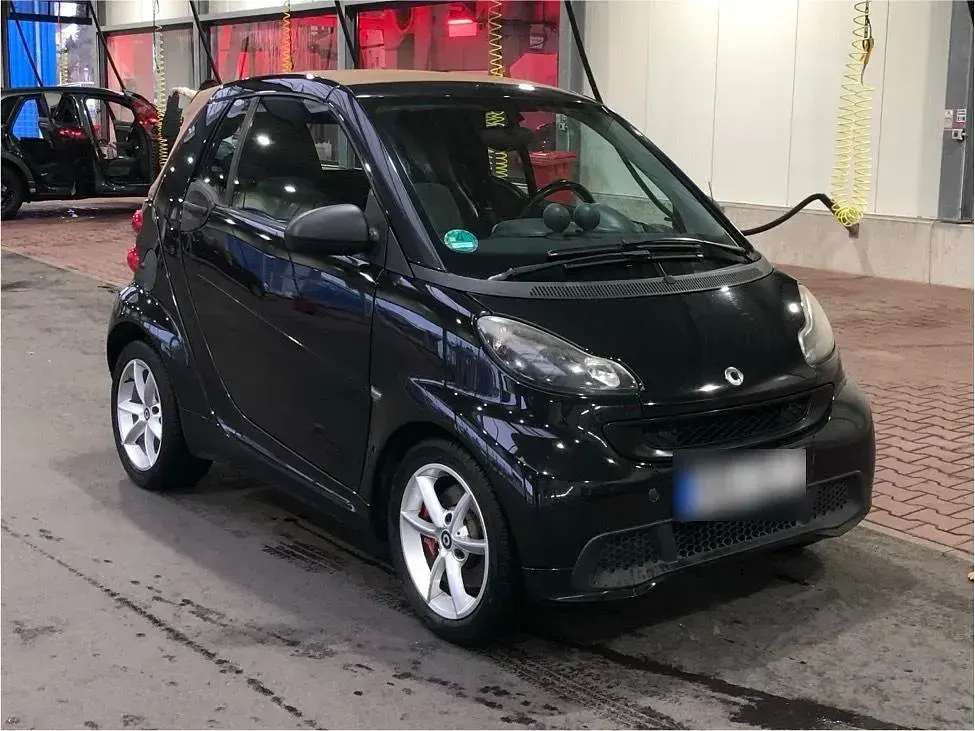 Gebraucht Smart ForTwo Cabrio 71 PS (52 kW) 2007 Schwarz Cabrio