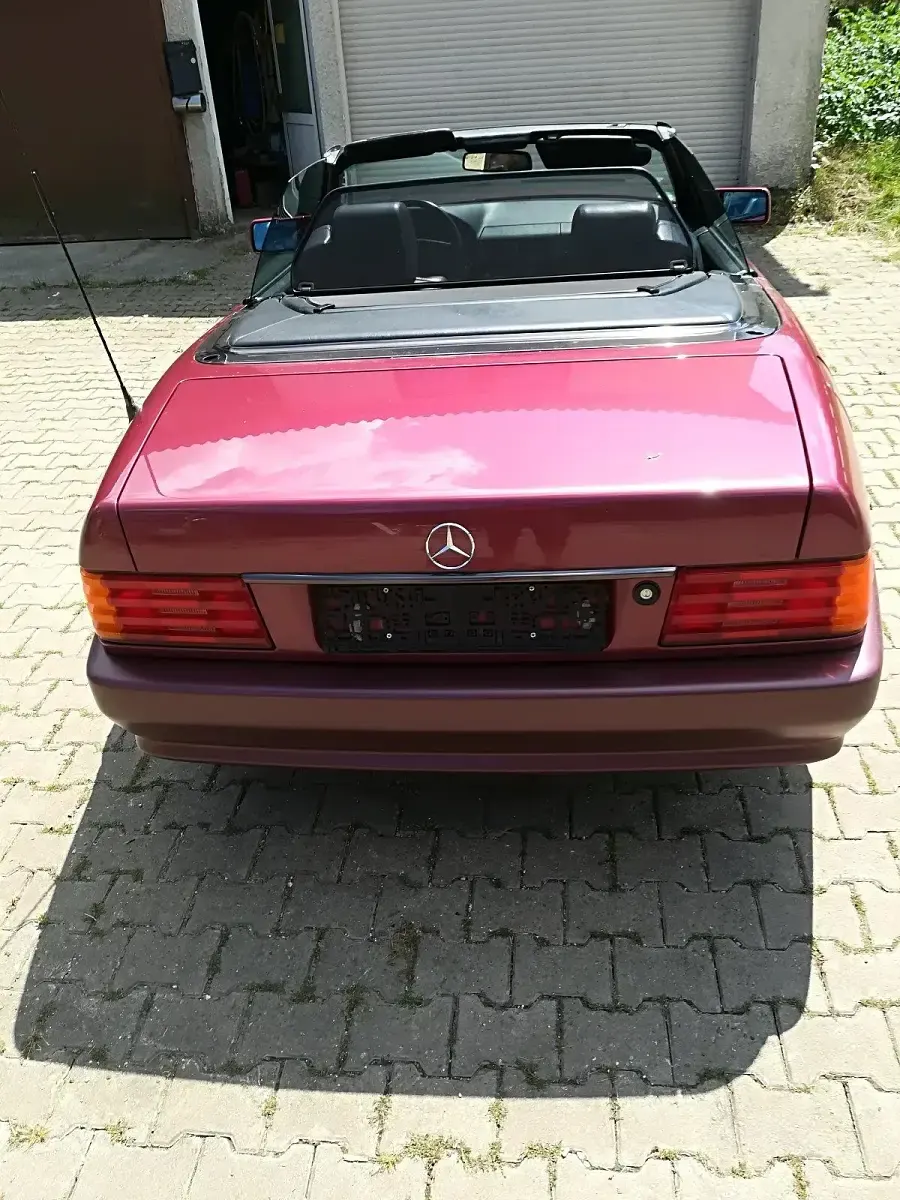 Gebraucht Mercedes SL300 1990 Rot Cabrio