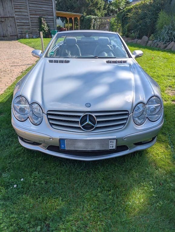 Gebraucht Mercedes SL500 AMG 306 PS (225 kW) 2002 Silber Cabrio