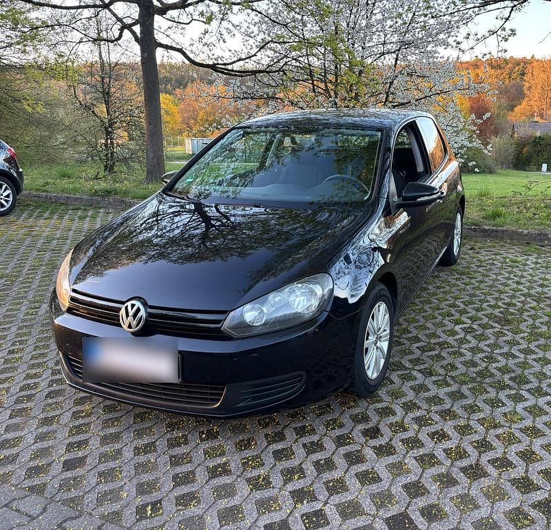 Gebraucht VW Golf VI 80 PS (58 kW) 2009 Schwarz Kleinwagen