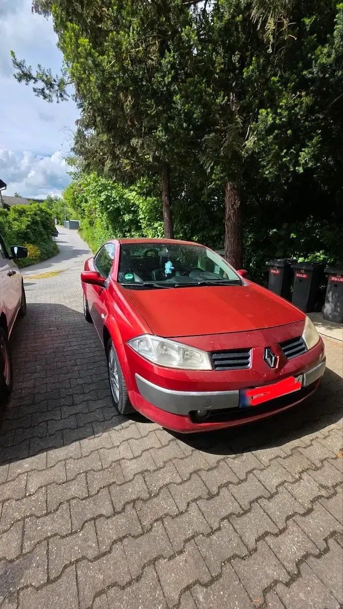 Gebraucht Renault Mégane Cabriolet 135 PS (99 kW) 2005 Rot Cabrio
