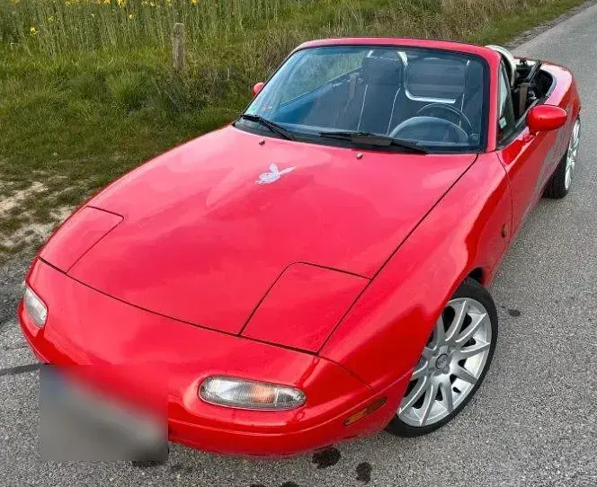 Gebraucht Mazda MX5 106 PS (77 kW) 1990 Rot Cabrio