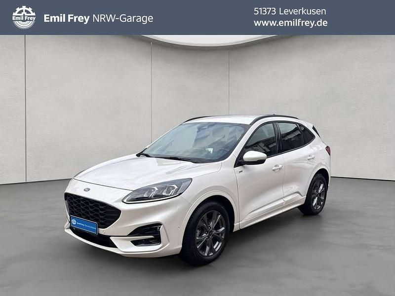 White platinum metallic Gebraucht 2023 Ford Kuga ST-Line SUV | 25.890 € (Guter Preis) - Bild 1/3