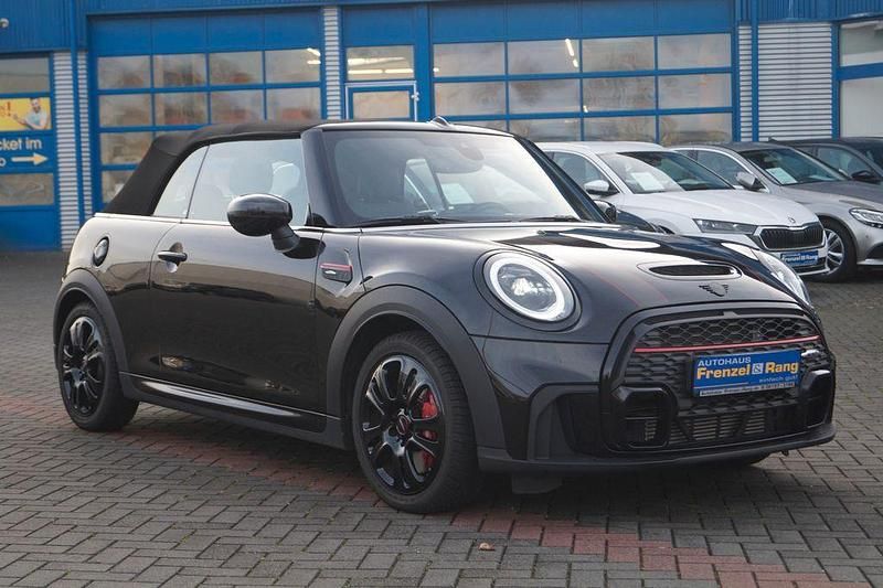 Schwarz Gebraucht 2022 Mini John Cooper Works Cabriolet Cabrio | 31.490 € (Guter Preis) - Bild 1/4