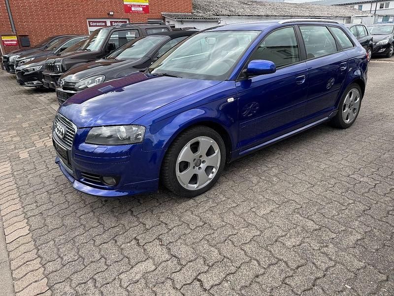 Blau Gebraucht 2007 Audi A3 Sportback Ambition Limousine | 6.500 € (Teuer) - Bild 1/4