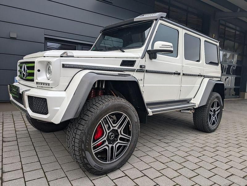 Weiß Gebraucht 2016 Mercedes G500 4x4² SUV | 179.900 € - Bild 1/4