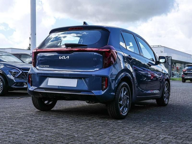 Gebraucht Kia Picanto Vision 63 PS (46 kW) 2024 Smoke blau metallic Kleinwagen