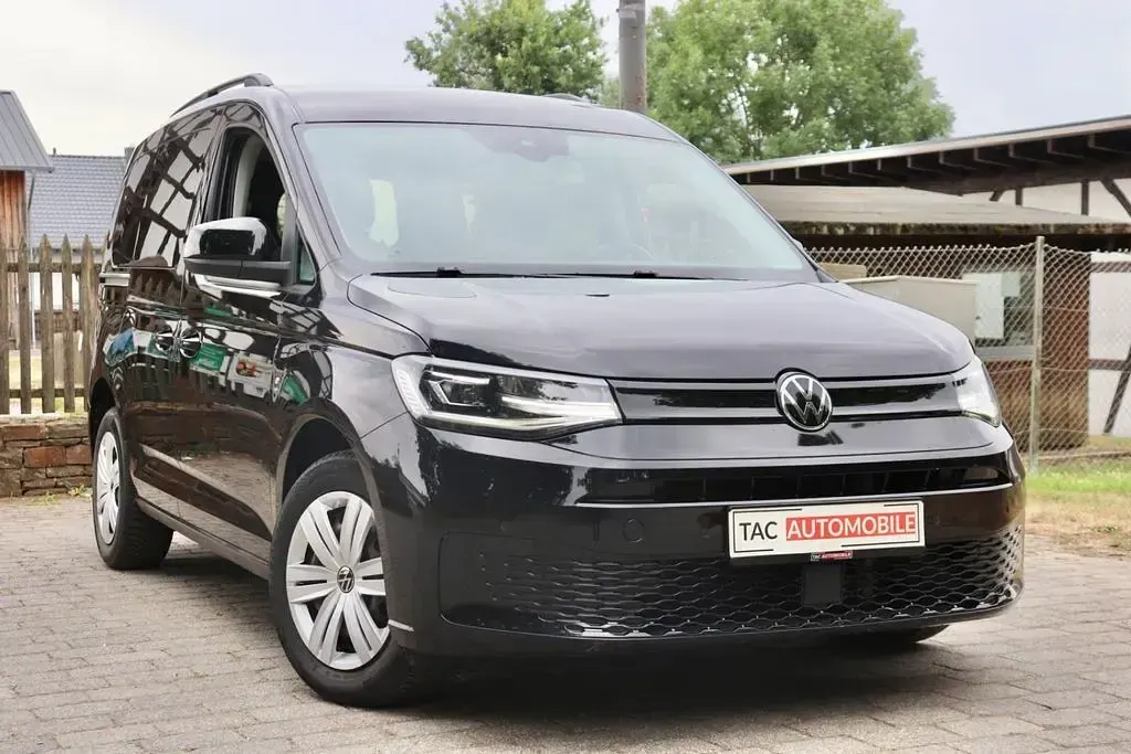 Gebraucht VW Caddy 122 PS (89 kW) 2021 Schwarz Van / Kleinbus