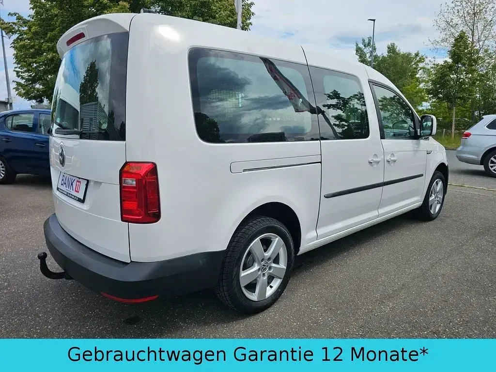 Gebraucht VW Caddy Maxi 125 PS (91 kW) 2018 Weiß Van / Kleinbus