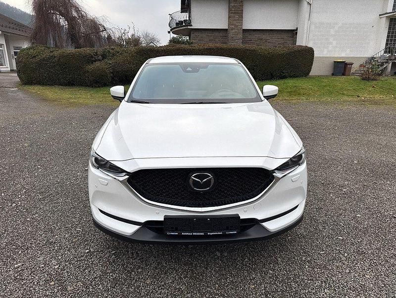 Snowflake white Gebraucht 2021 Mazda CX-5 Sports-Line SUV | 29.490 € (Fairer Preis) - Bild 1/4