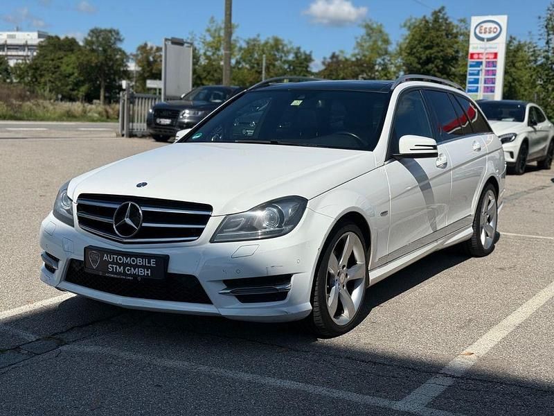 Weiß Gebraucht 2014 Mercedes C220 AMG Limousine | 8.800 € (Superpreis) - Bild 1/4