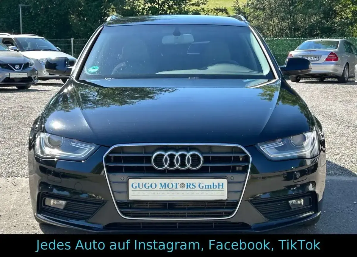 Gebraucht Audi A4 Ambiente 150 PS (110 kW) 2013 Schwarz Kombi