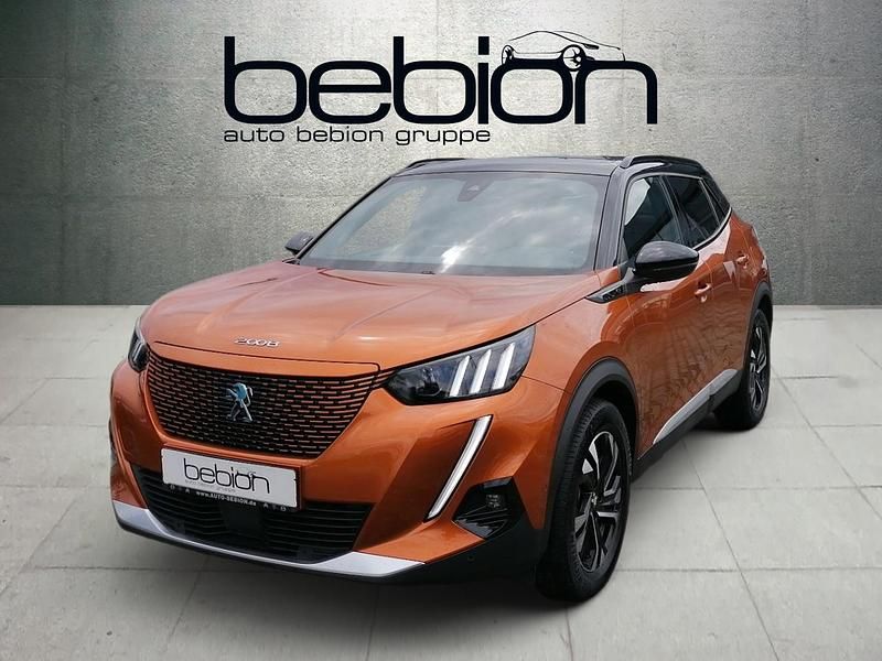Metfa orange fusion Gebraucht 2021 Peugeot e-2008 GT SUV | 18.480 € (Fairer Preis) - Bild 1/4