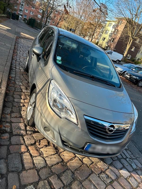 Silber Gebraucht 2010 Opel Meriva Van / Kleinbus | 2.700 € (Superpreis) - Bild 1/4