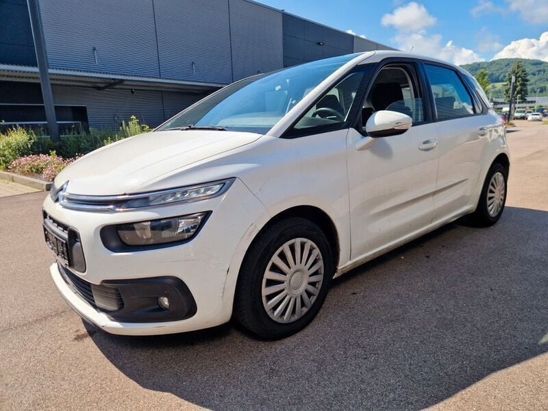 Gebraucht Citroën C4 Picasso PureTech 131 PS (96 kW) 2017 Weiß Van / Kleinbus