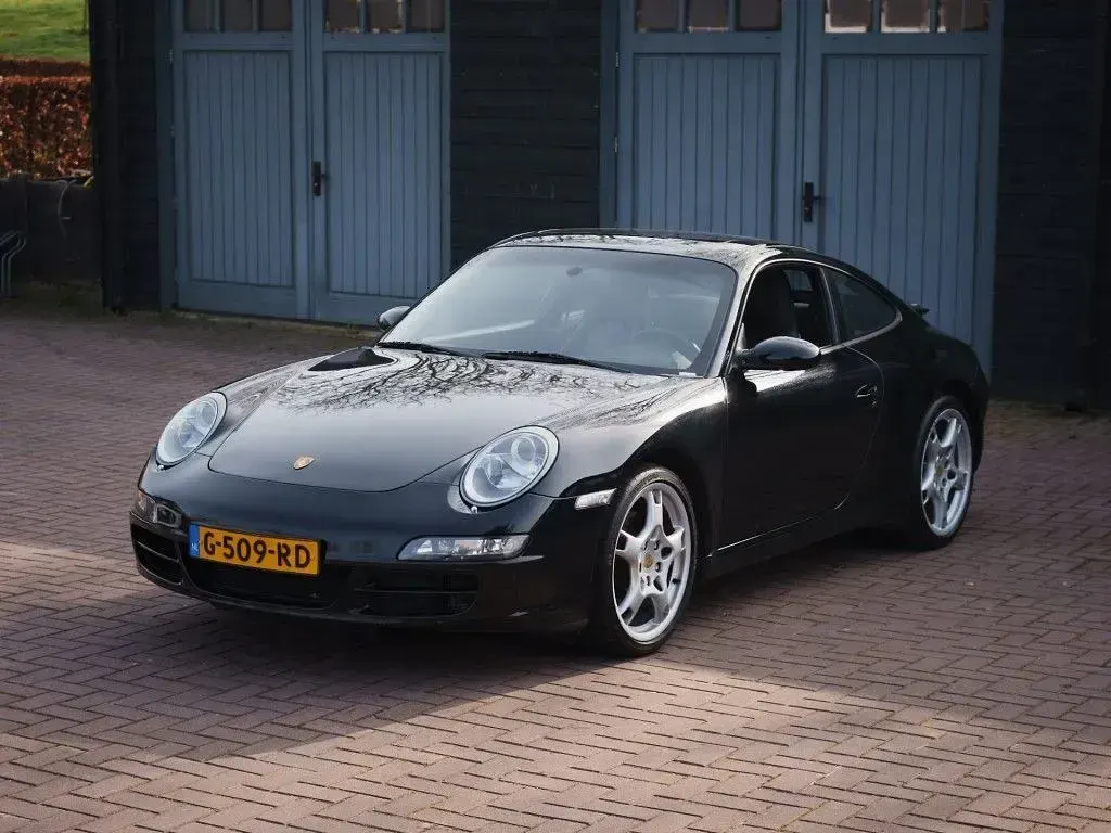 Gebraucht Porsche 911 Carrera Cabriolet 2004 Schwarz Cabrio