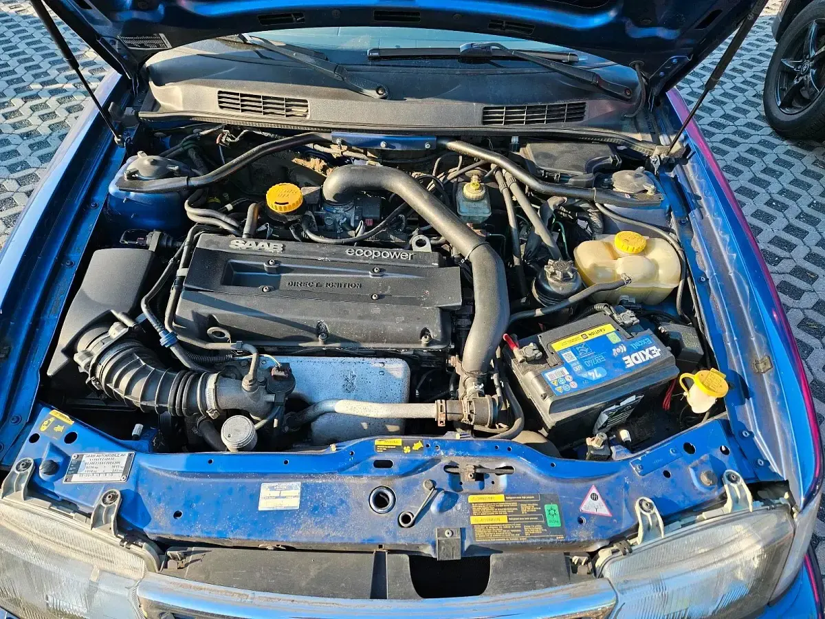 Gebraucht Saab 9-3 205 PS (150 kW) 2000 Blau Cabrio