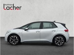 Gebraucht VW ID.3 Pro Performance 150 kW (204 PS) 2021 Silber (scale silver metallic/schwarz) Kleinwagen