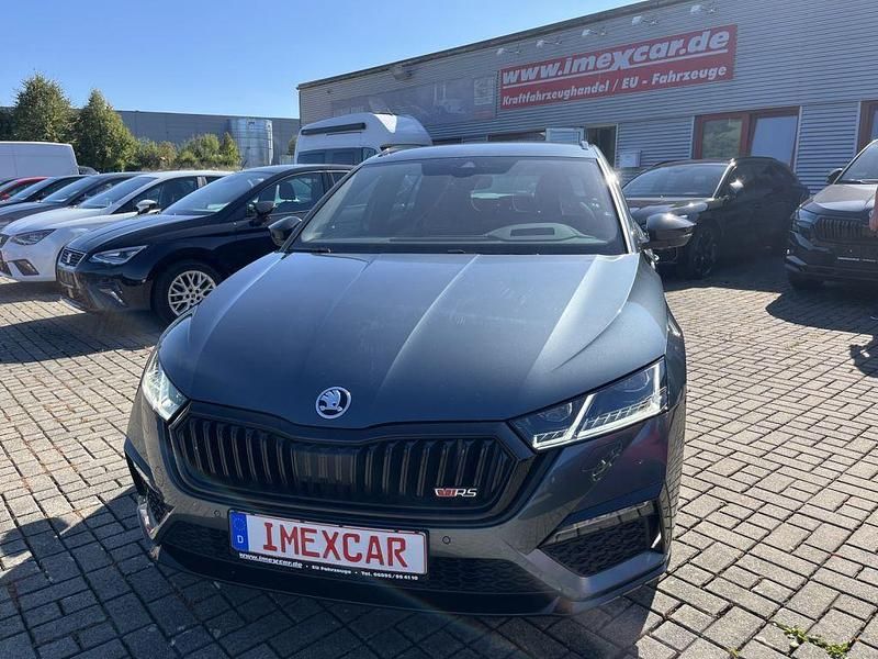 Quarzgraumetallic (metallic) Gebraucht 2021 Skoda Octavia RS Kombi | 26.989 € (Guter Preis) - Bild 1/4