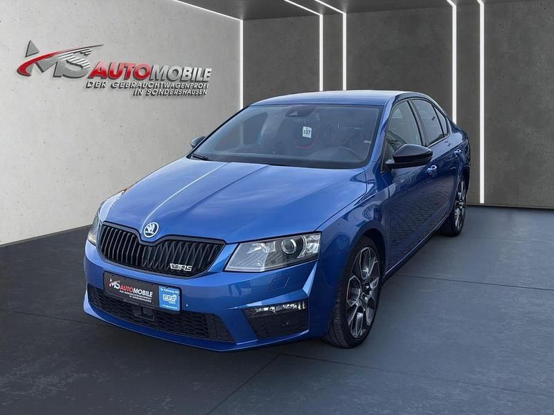 Gebraucht Skoda Octavia RS 184 PS (135 kW) 2015 Blau Kleinwagen