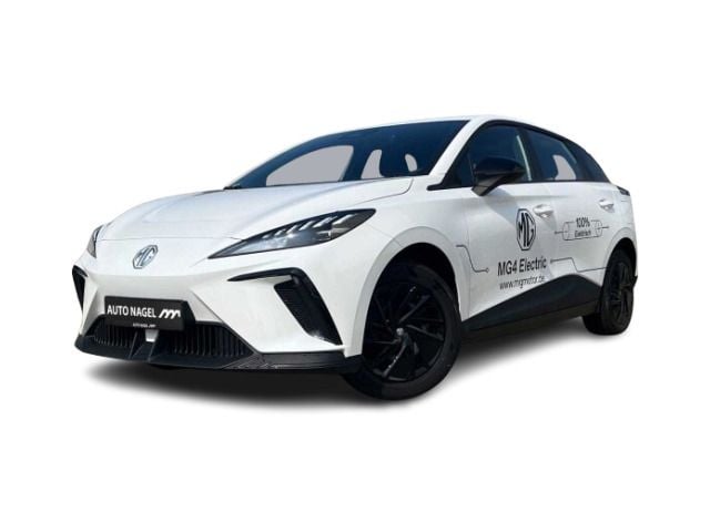 Weiß Gebraucht 2023 MG MG4 EV Kleinwagen | 23.989 € - Bild 1/4
