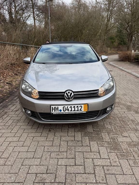 Gebraucht VW Golf Cabriolet 105 PS (77 kW) 2013 Grau Cabrio