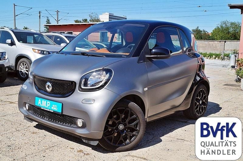Grau Gebraucht 2015 Smart ForTwo Coupé Kleinwagen | 7.499 € (Guter Preis) - Bild 1/4