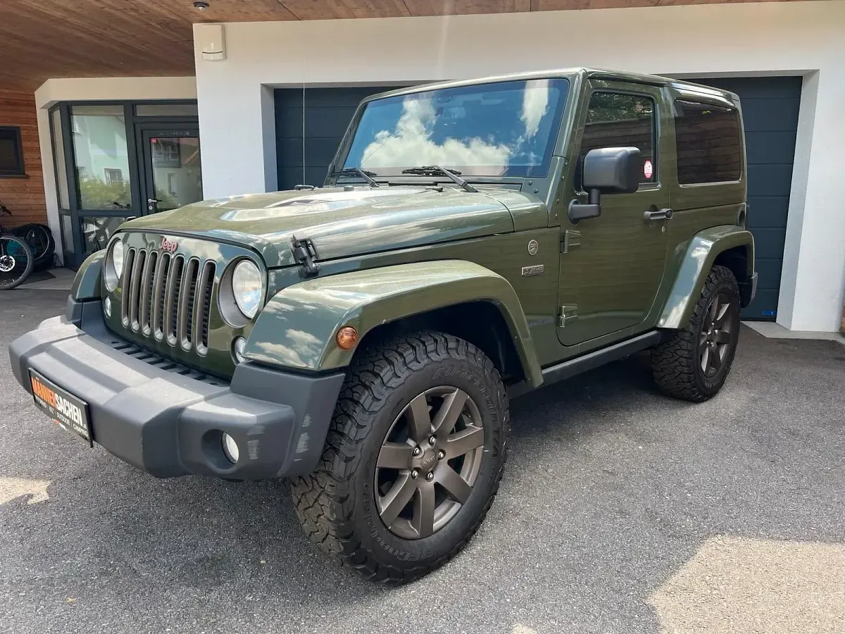 Gebraucht Jeep Wrangler 200 PS (147 kW) 2016 Grün SUV