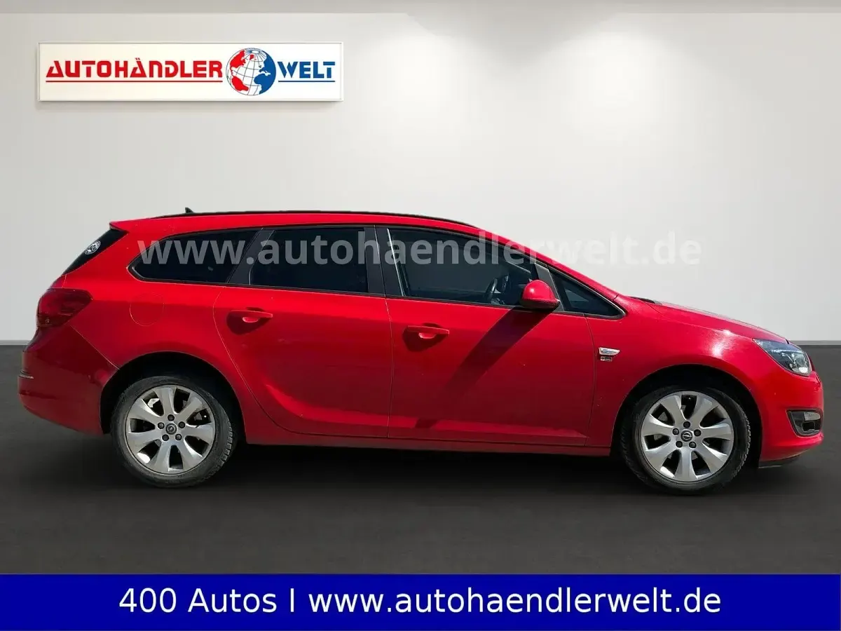 Brugt Opel Astra 110 HK (80 kW) 2012 Rød Stationcar