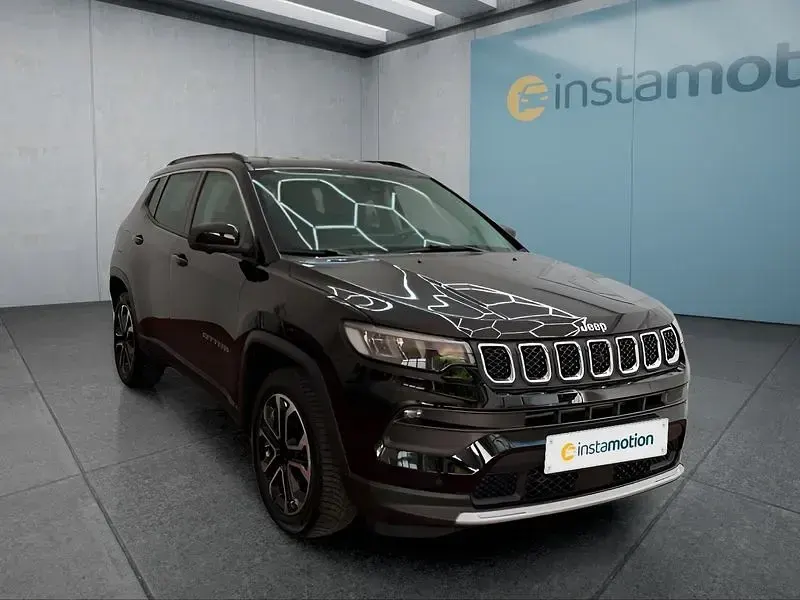 Gebraucht Jeep Compass Limited 131 PS (96 kW) 2024 Schwarz SUV