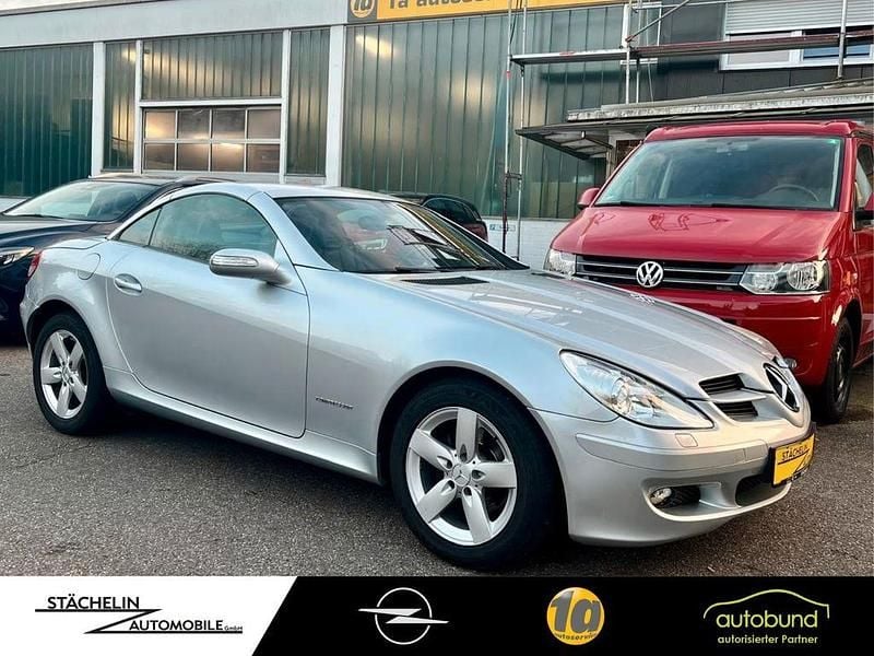 Gebraucht Mercedes SLK200 163 PS (119 kW) 2005 Silber Cabrio