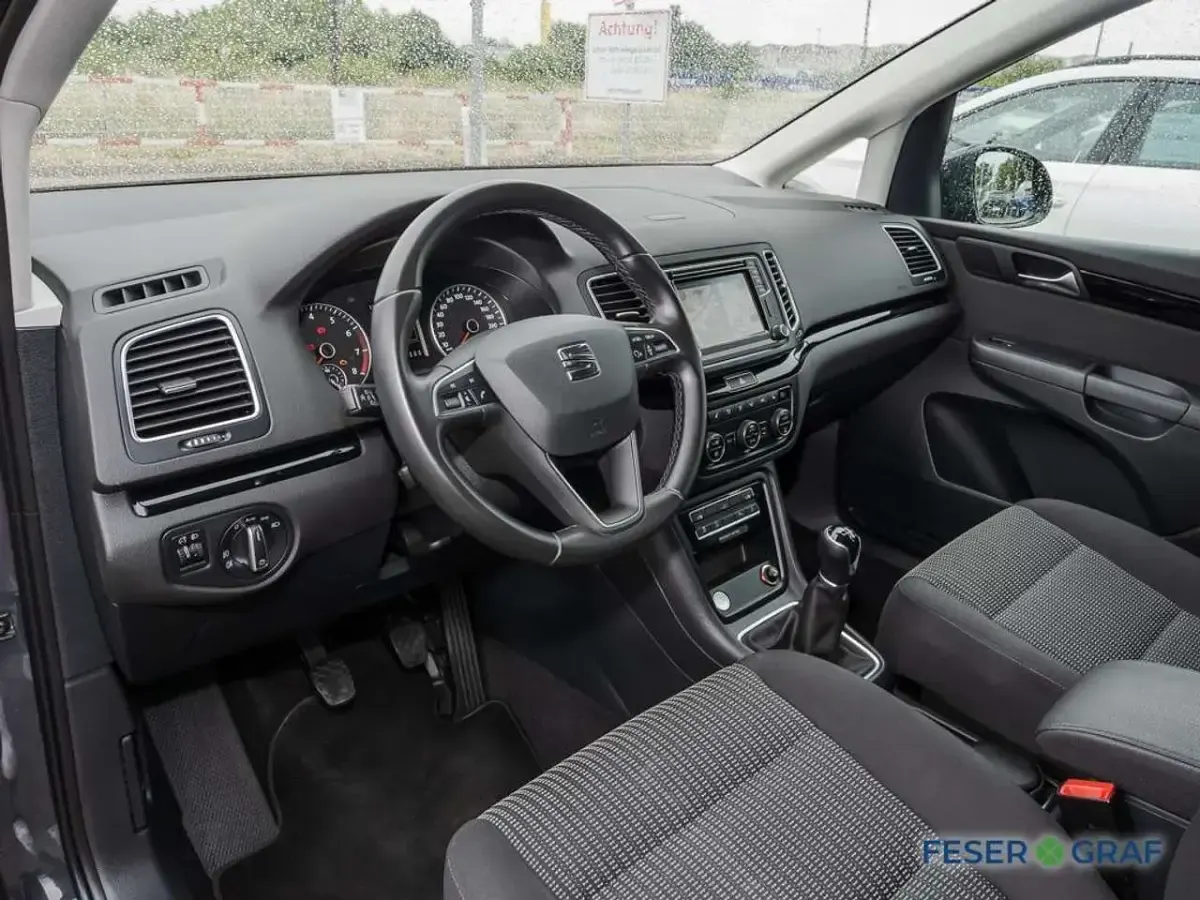Gebraucht Seat Alhambra Style 150 PS (110 kW) 2022 Uranograu Van / Kleinbus