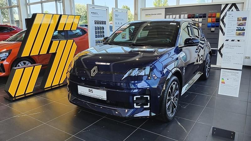 Schwarz Gebraucht 2025 Renault 5 E-Tech Iconic Limousine | 28.799 € - Bild 1/4