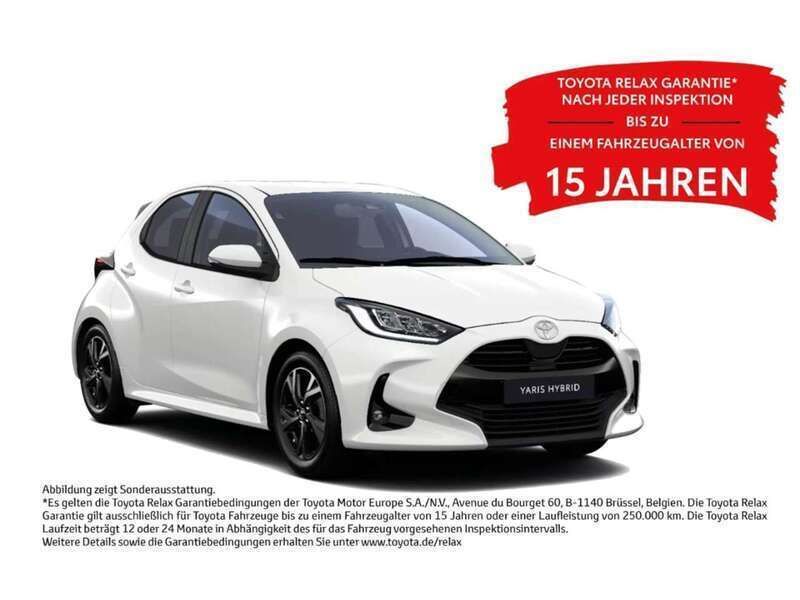 Super white 2 Neu 2025 Toyota Yaris Hybrid Comfort Limousine | 23.480 € (Guter Preis) - Bild 1/4