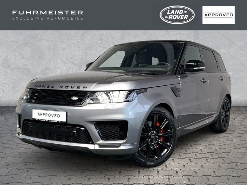 Grau Gebraucht 2021 Land Rover Range Rover Sport Black Edition SUV | 47.880 € (Superpreis) - Bild 1/4