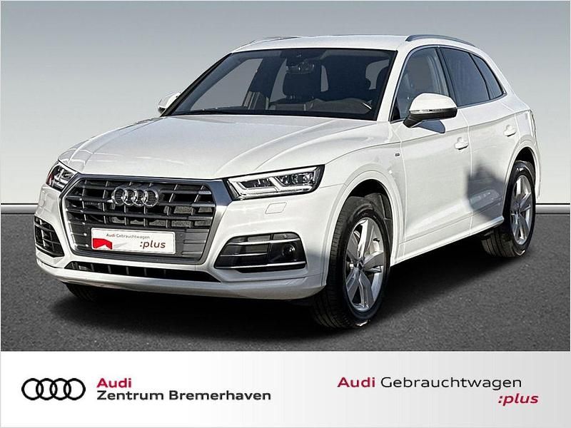 Weiß Gebraucht 2020 Audi Q5 S-Line SUV | 30.860 € (Superpreis) - Bild 1/4